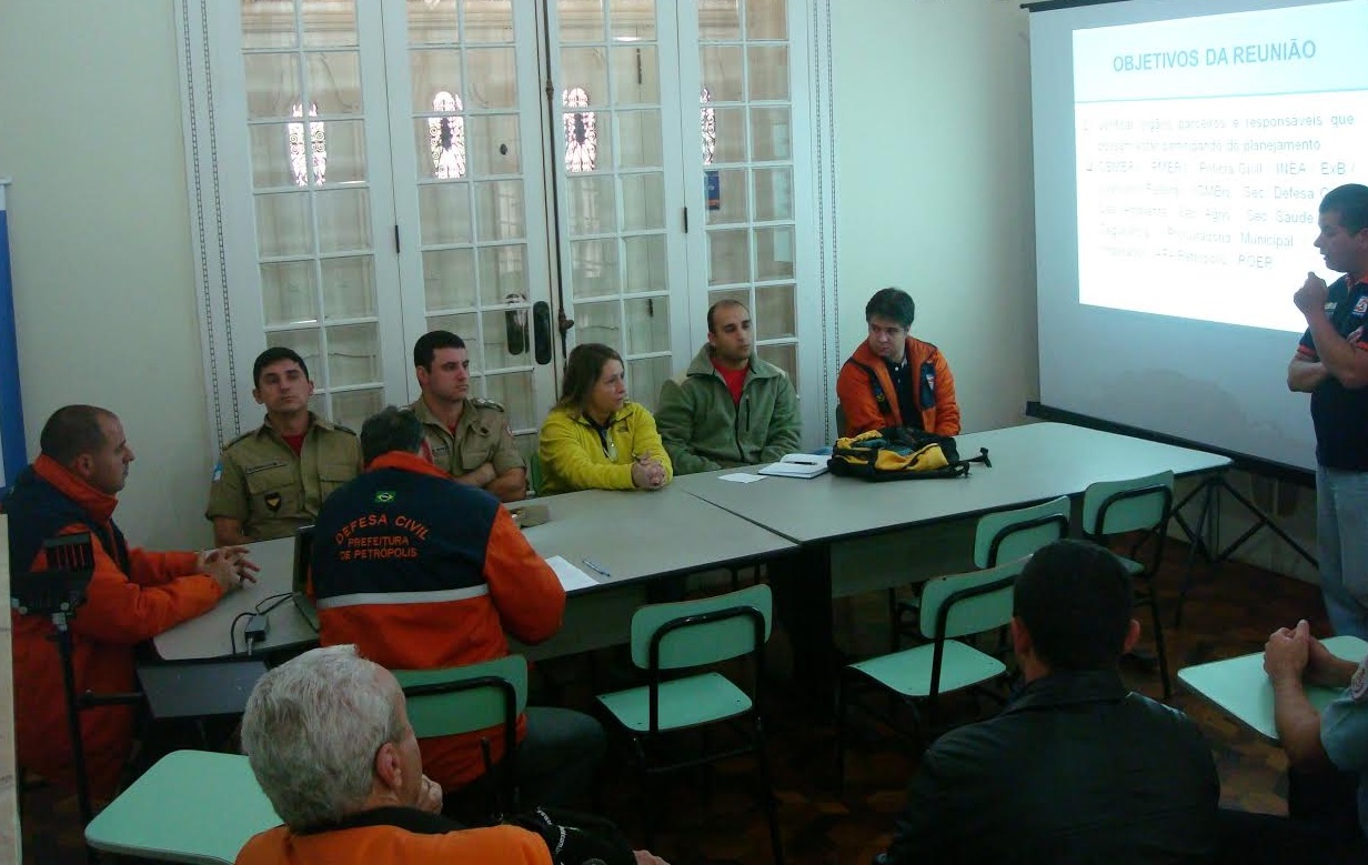 reunião defesa civil