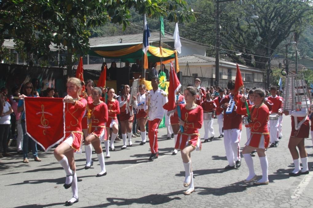 desfile cívico da Escola Municipal Johhan Noel