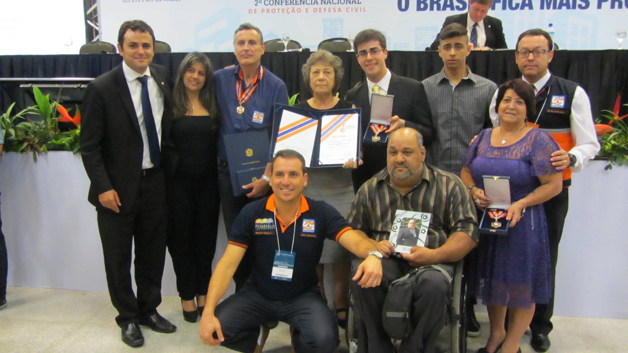 Agentes da Defesa Civil