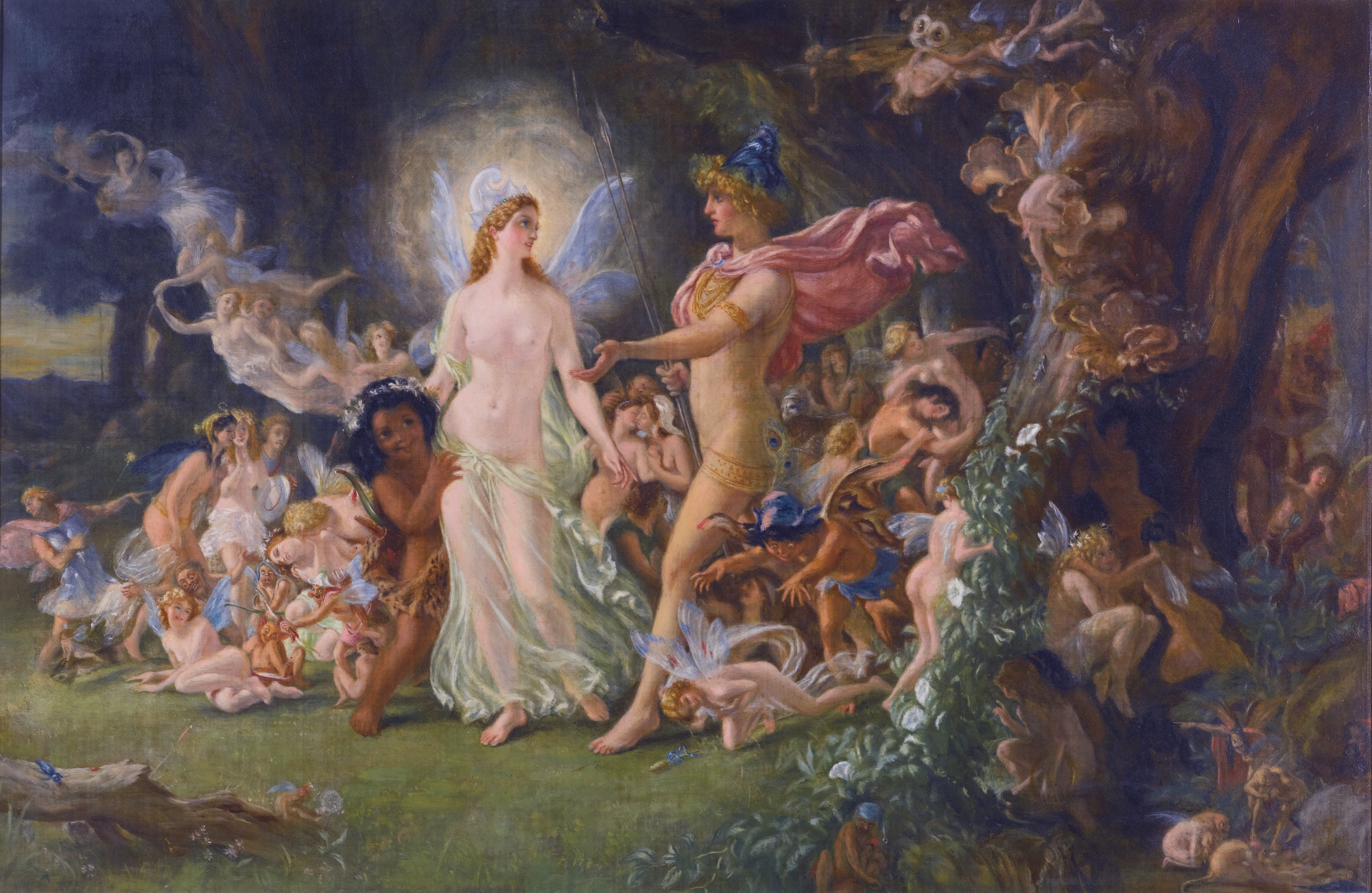 The quarrel of Oberon and Titania