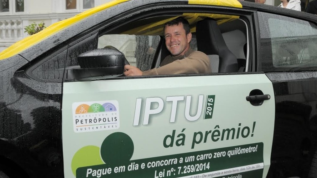 iptu em dia dá prêmio