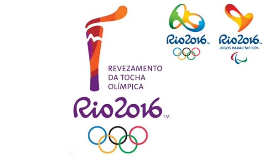 revezamento da tocha olímpica