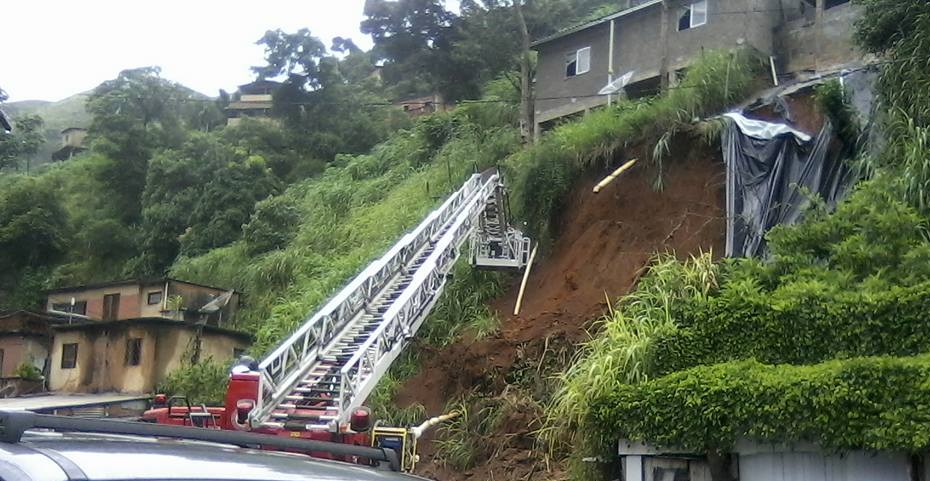 Deslizamento na Estrada Mineira