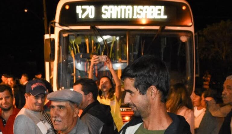 ônibus santa isabel