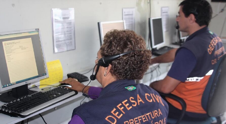 defesa civil trote