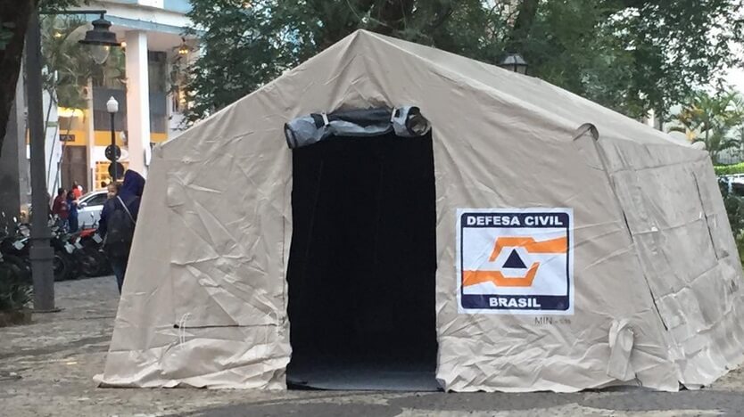 campanha agasalho defesa civil